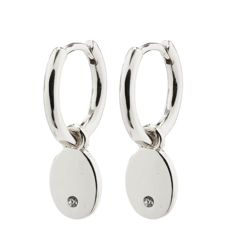 Pilgrim Julietta Silver Hoop Earrings