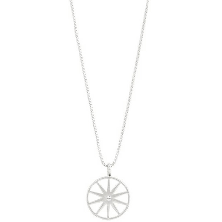 Pilgrim Kaylee Pendant Necklace- Silver