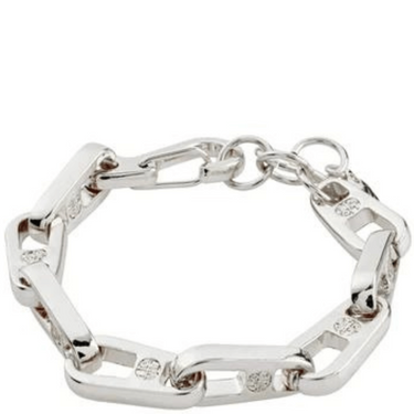 Pilgrim Love Silver Chunky Bracelet