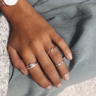 Pilgrim-LuLu-Eternity-Silver-Stacking-Ring