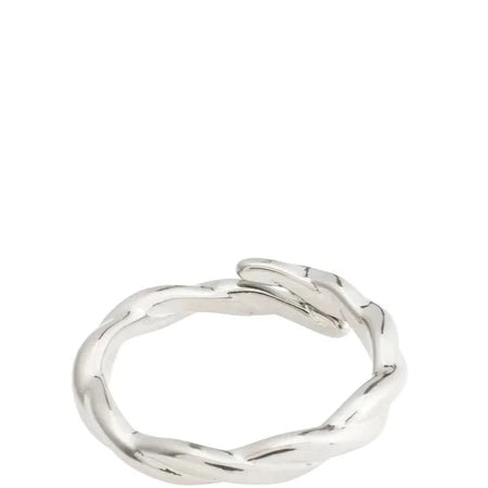 Pilgrim Lulu Twirl Silver Stacking Ring