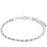 Pilgrim Pam Silver Rope Chain Bracelet