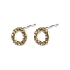 Pilgrim Tessa Halo Earrings - Gold