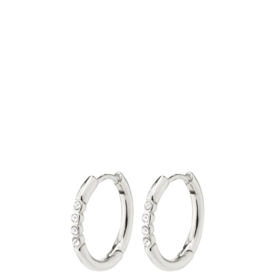 Pilgrim-Trudy-Small-Silver-Hoop-Earrings