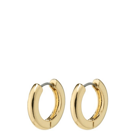 Pilgrim Tyra Gold Simple Hoop Earrings