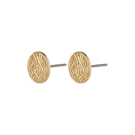 Pilgrim Wynonna Rustic Earrings - Gold