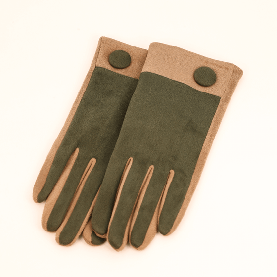 Powder Darcy Gloves - Olive