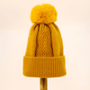 Powder Ingrid Bobble Hat - Mustard