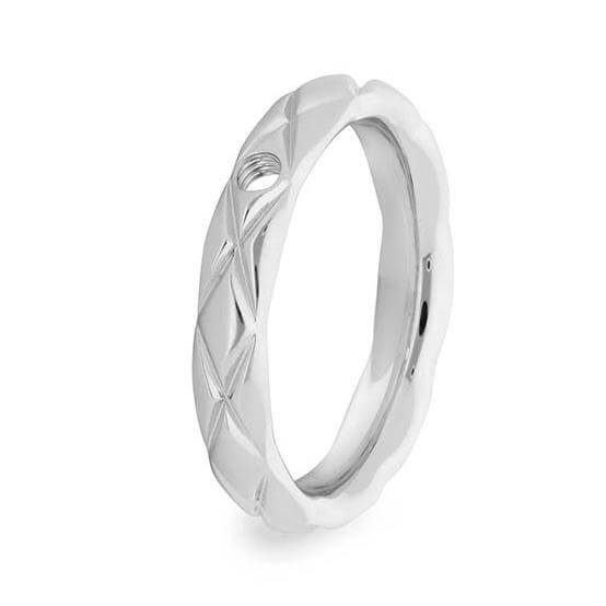 Qudo Aversa Ring - Silver