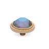 Qudo Fabero 10mm Gold Topper - Serene Gray Delite