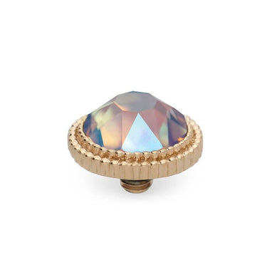 Qudo Fabero 10mm Gold Topper - Silk Shimmer