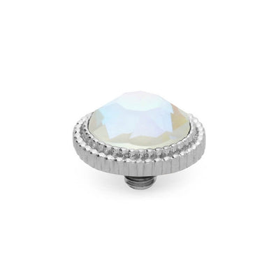 Qudo Fabero 10mm Silver Topper - Light Grey Delite