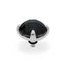 Qudo Seano 13mm Silver Topper - Jet