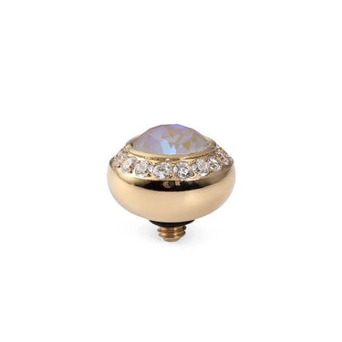 Qudo Tondo Deluxe 10mm Gold Topper - Dusty Pink Delite