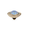 Qudo Tondo Deluxe 13mm Gold Topper - Serene Gray Delite
