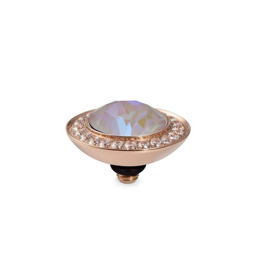 Qudo Tondo Deluxe 13mm Rose Gold Topper - Dusty Pink Delite