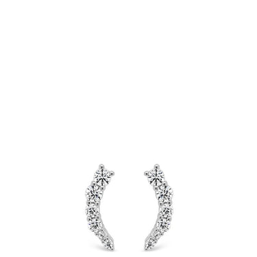 Absolute Sterling Silver Small Creeper Earrings SE151SL