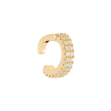 Rebecca Gold Pave Cuff