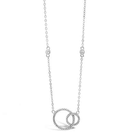 Absolute Sterling Silver Circle Necklace