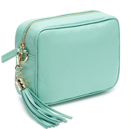 Elie Beaumont Aqua Leather Bag