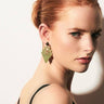 TooLally Gatsbys Earrings - Jade Stone