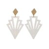 TooLally Gatsbys Earrings - Mother Of Pearl