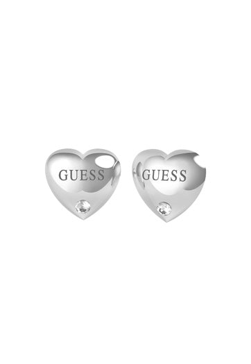 Guess Lovers Silver Earrings