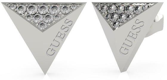 Guess Explosion Silver Stud Earrings 