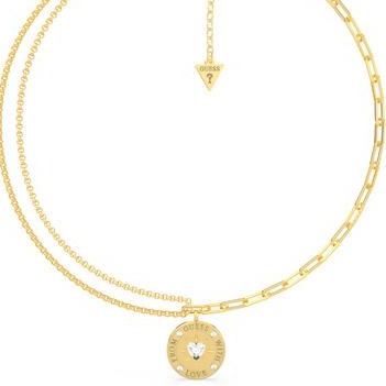 Guess From Guess With Love Gold Necklace UBN70001