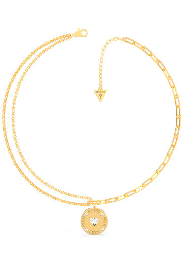 Guess From Guess With Love Gold Necklace