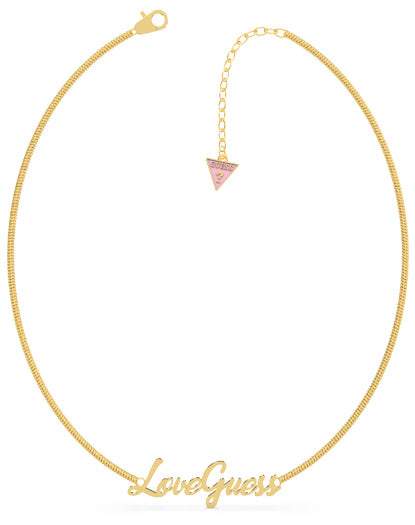 Guess Dream & Love Gold Necklace