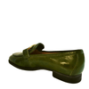 Unisa Dapi Green Patent Leather Slip On Loafers