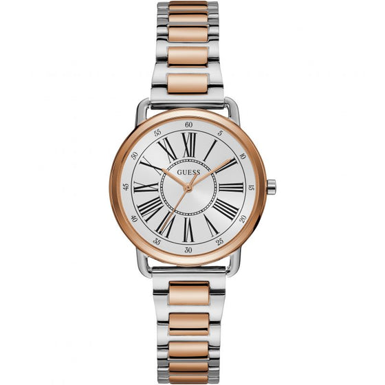 Guess Jackie Rose Gold & Silver Watch