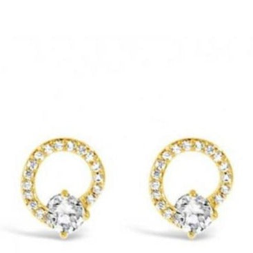 Absolute Gold Diamonte Earrings