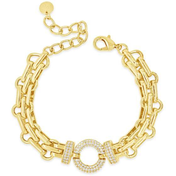 Absolute Gold Chunky Link Bracelet