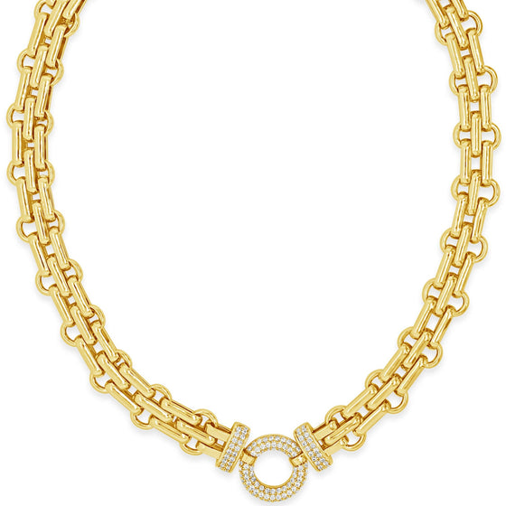 Absolute Gold Chunky Link Necklace