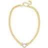 Absolute Gold Curb Chain Link Necklace
