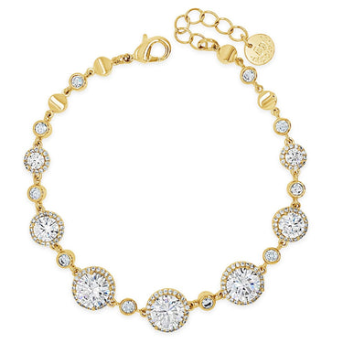 Absolute Gold Halo Bracelet