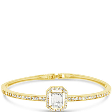 Absolute Gold Square Pendant Bangle