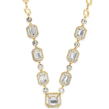 Absolute Gold Square Pendant Necklace