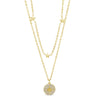 Absolute Gold Star Pendant Double Necklace