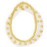 Absolute Gold & White Opal Bead Bracelet