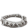 Absolute Silver & Hematite Bead Bracelet