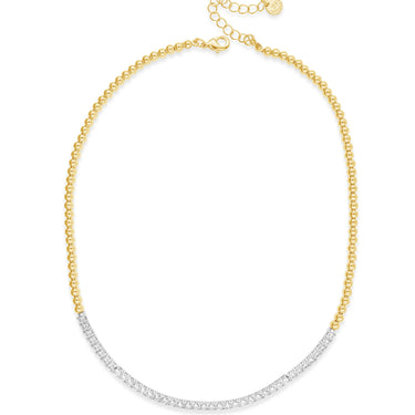 Absolute Two Tone Beaded Necklace