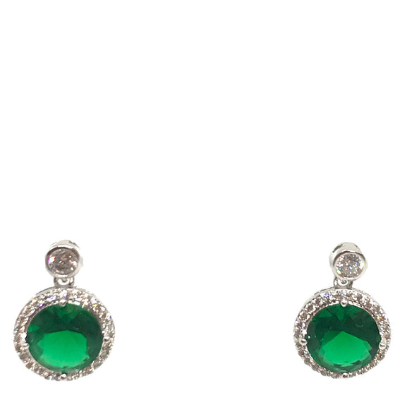 Absolute Emerald Small Drop Earrings