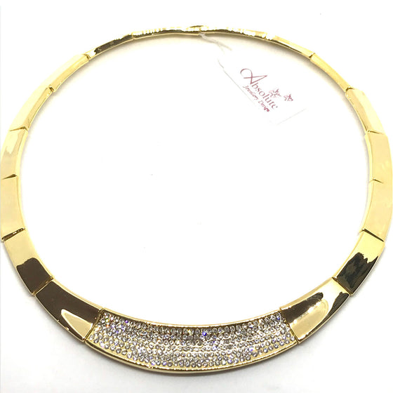 Absolute Gold Collar Necklace