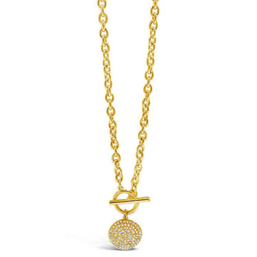 Absolute Gold Disc Necklace