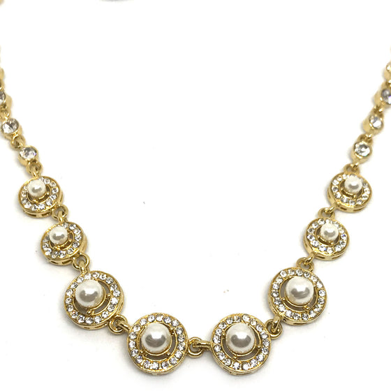 Absolute Gold & Pearl Necklace