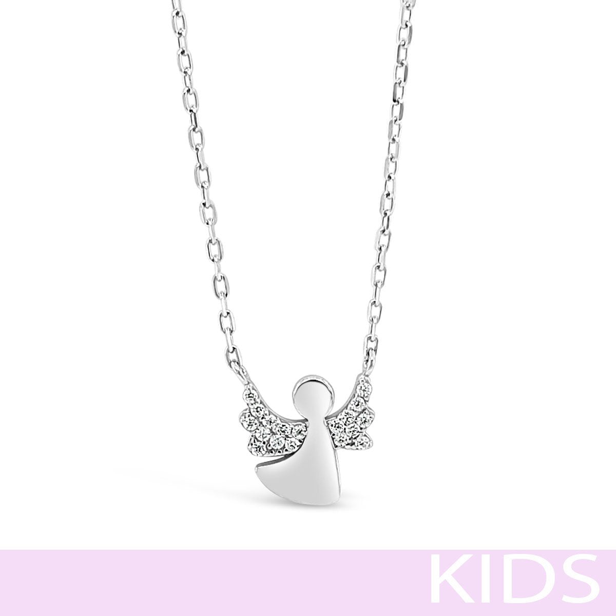 Kids cheap angel necklace