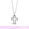 Absolute Kids Silver Cross Necklace